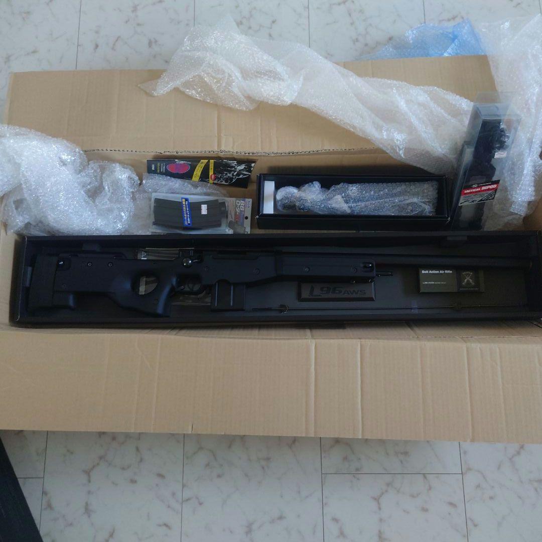 【未使用新品セット】東京マルイ L96 AWS ボルトアクションエアーライフル