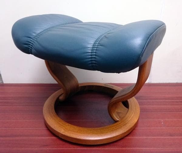 エコーネス ストレスレスチェア用 オットマン グリーン