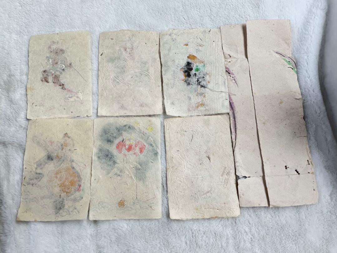 昭和レトロ　大津絵　肉筆　萌画　当時物　レトロ大津絵