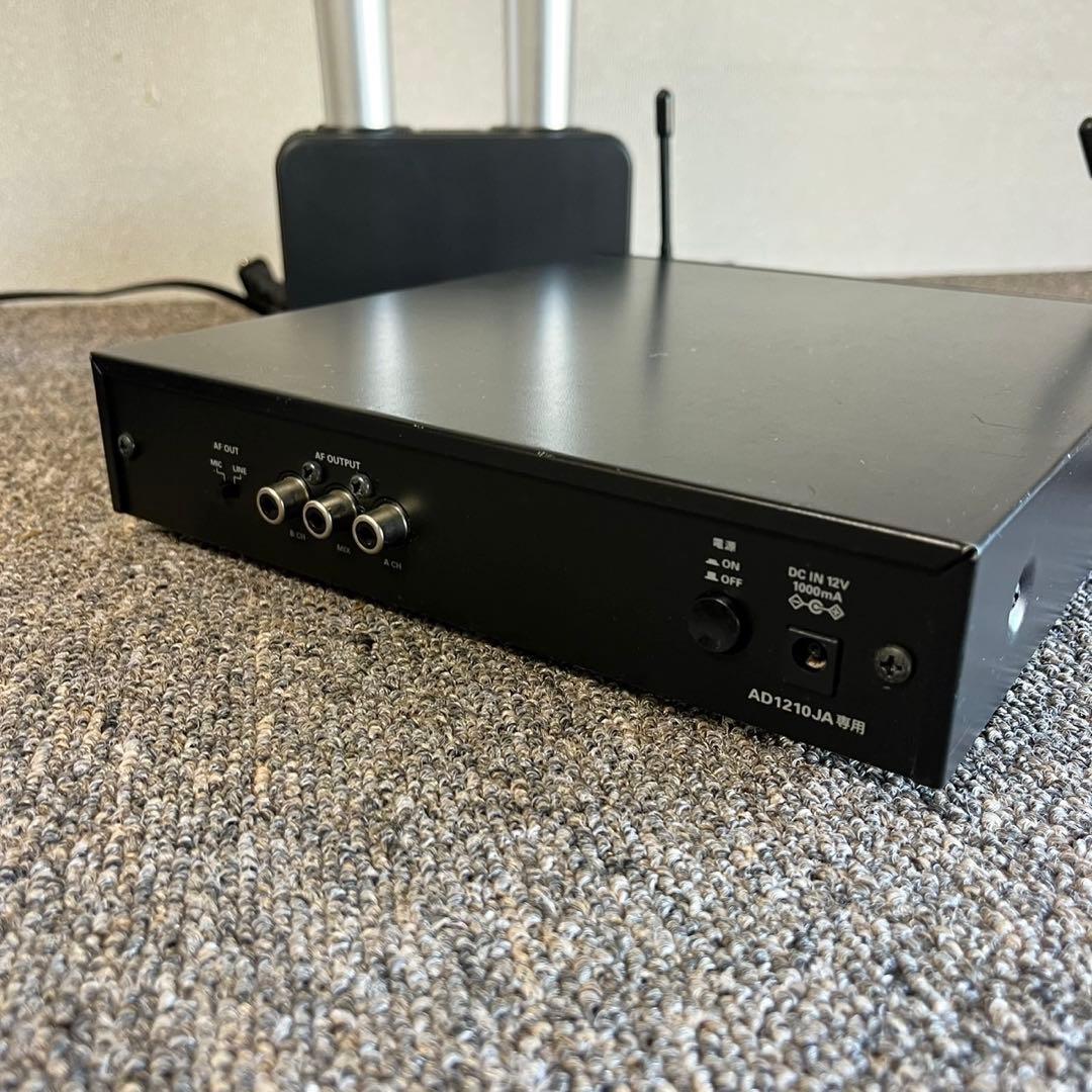 A57美品✨ オーディオテクニカ電波式　ワイヤレスマイクセット