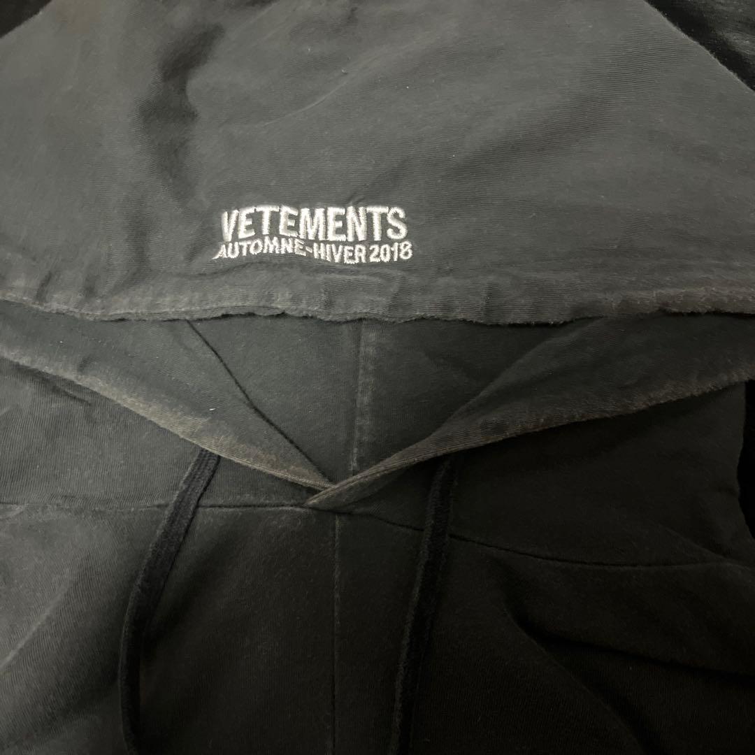 トップス vetements titanic k-hole split hoodie