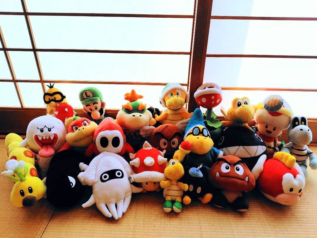 スーパーマリオ　ぬいぐるみ　22体まとめ売り　ゲームキャラクター