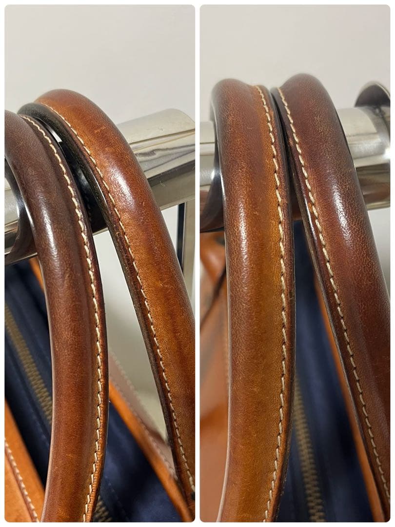 フェリージ Felisi 10-105 ビジネスバッグ ブリーフケース ネイビー