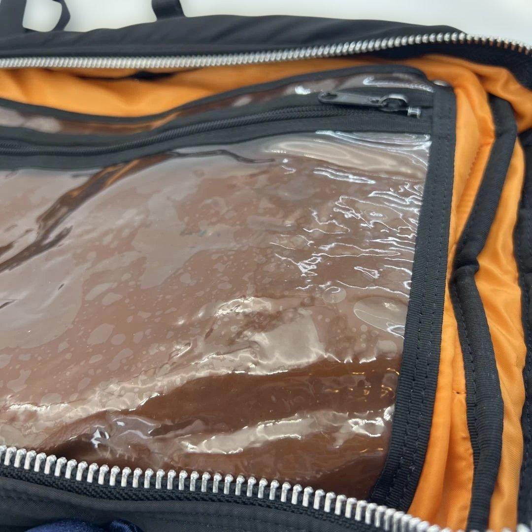 PORTER ポーター タンカー 3WAY ブリーフケース 黒 一層式　美品ロゴ