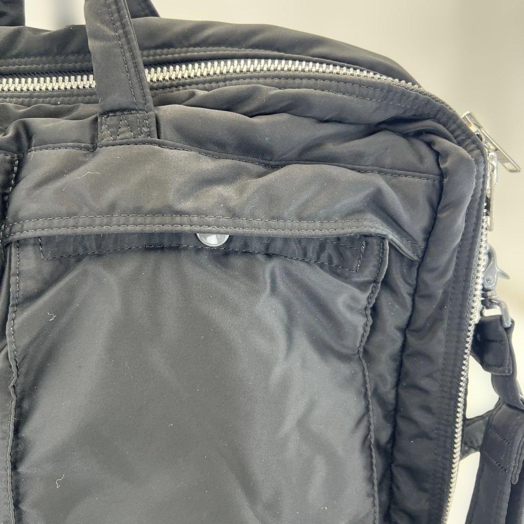 PORTER ポーター タンカー 3WAY ブリーフケース 黒 一層式　美品ロゴ