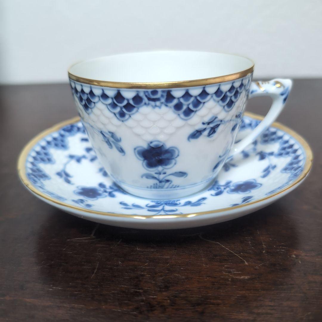 北欧　ビングオーグレンダール B＆G カップ＆ソーサー アンティーク