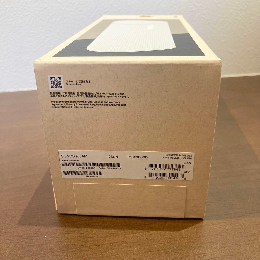 SONOS Roam スマートスピーカー ホワイト