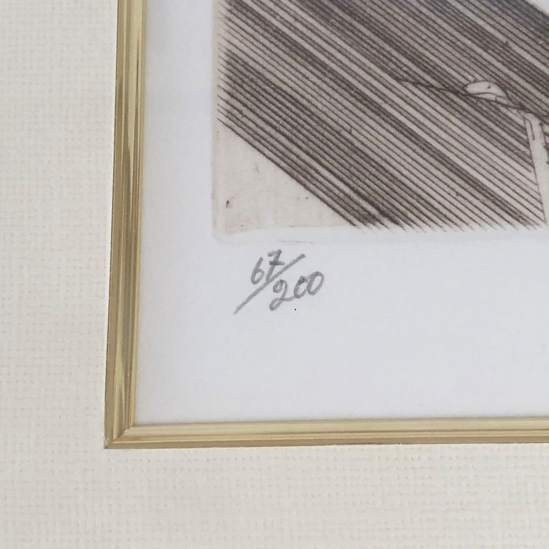 クロードワイズバッシュ リトグラフ サイン入り バイオリン 絵