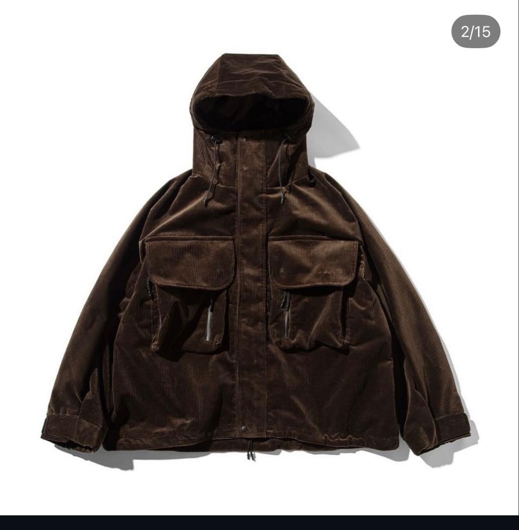 ジャケット・アウター clesste WOOL CORDUROY CITY WADING JACKET