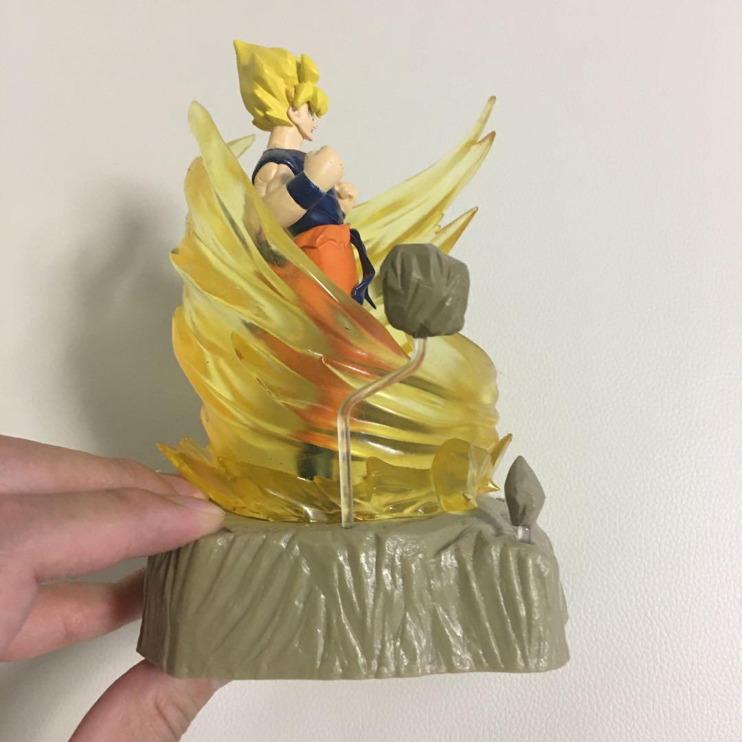 ドラゴンボール　スーパーサイヤ人　孫悟空　電池式