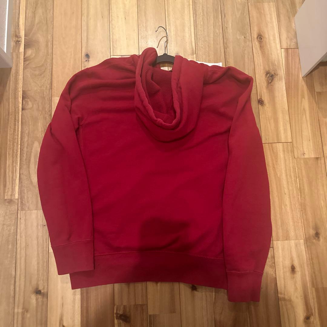 人気Polo by Ralph Lauren レッド ジップアップパーカー LL