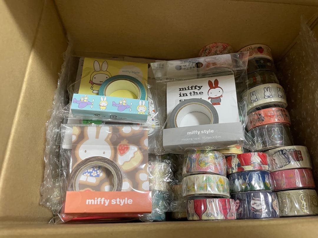 ミッフィーマスキングテープ　ミッフィーシール