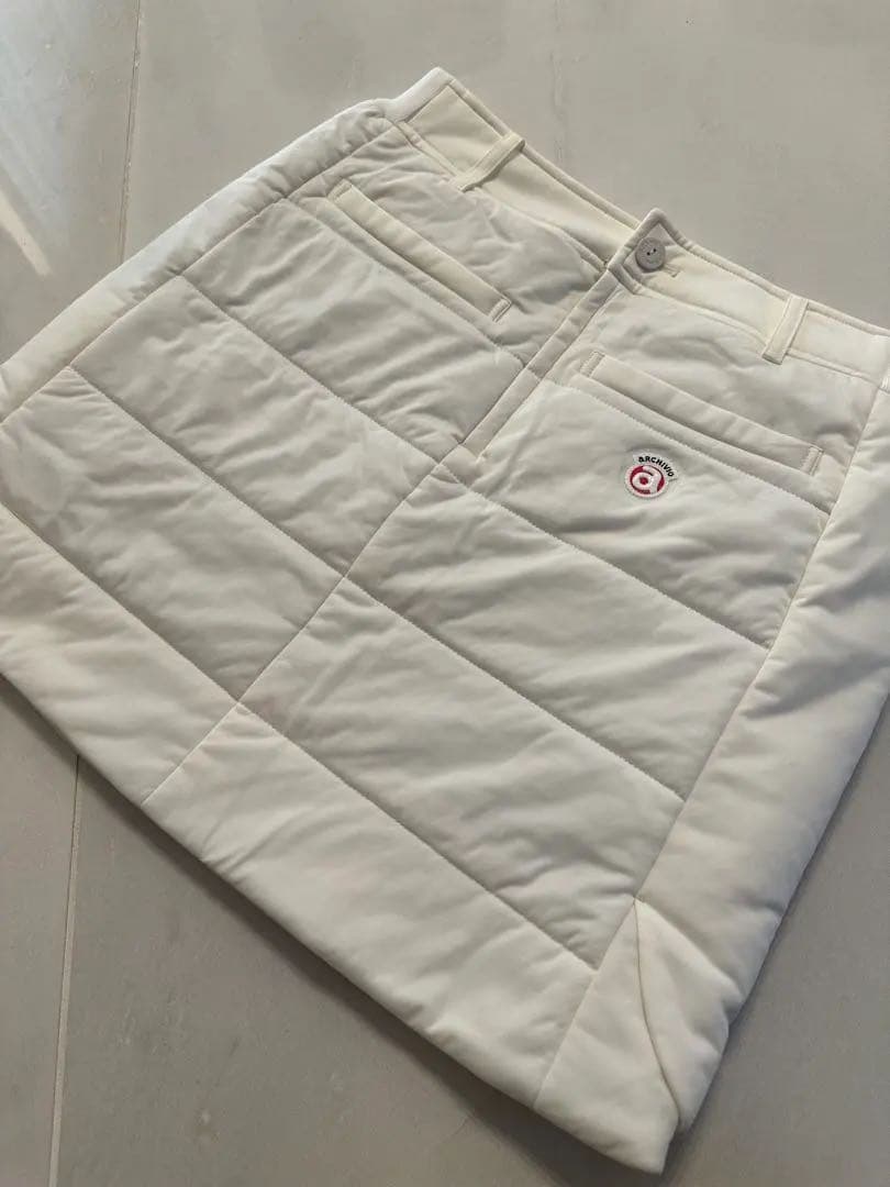 25AW 新作アルチビオ防風保温中綿キルトスカート