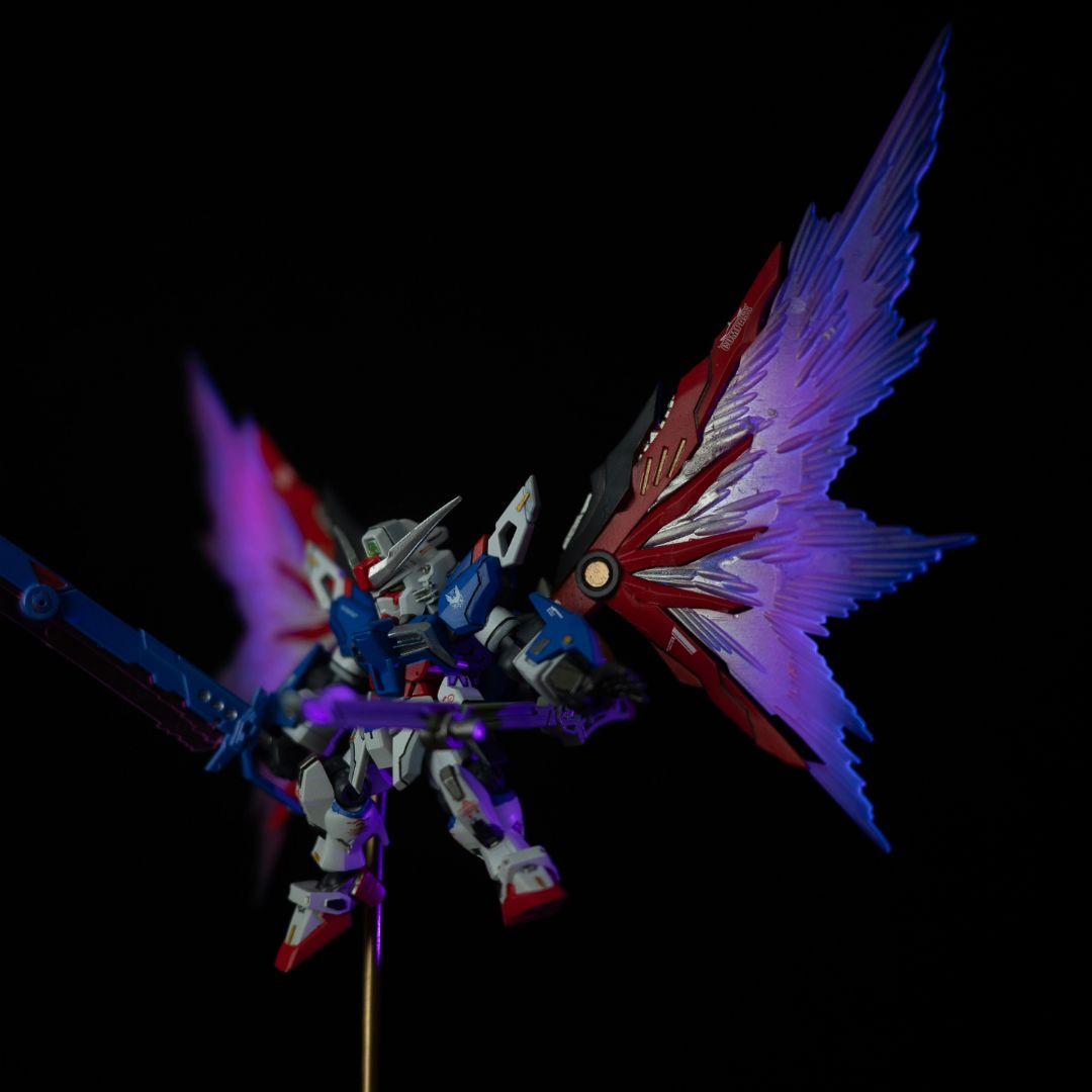 デスティニーガンダム SpecII ゼウスシルエット光の翼 モビルスーツアンサ