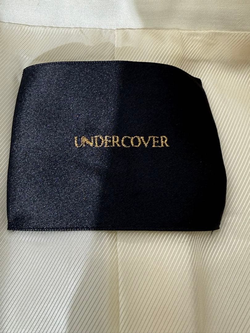 アンダーカバー デザインウールロングコート