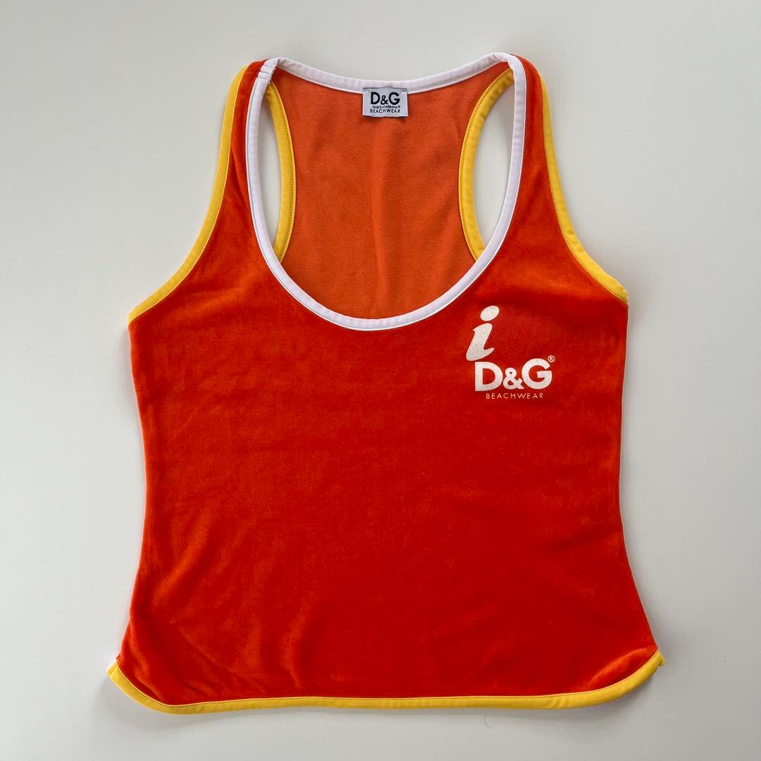 トップス D&G BEACHWEAR 2000s Pile Tank Top