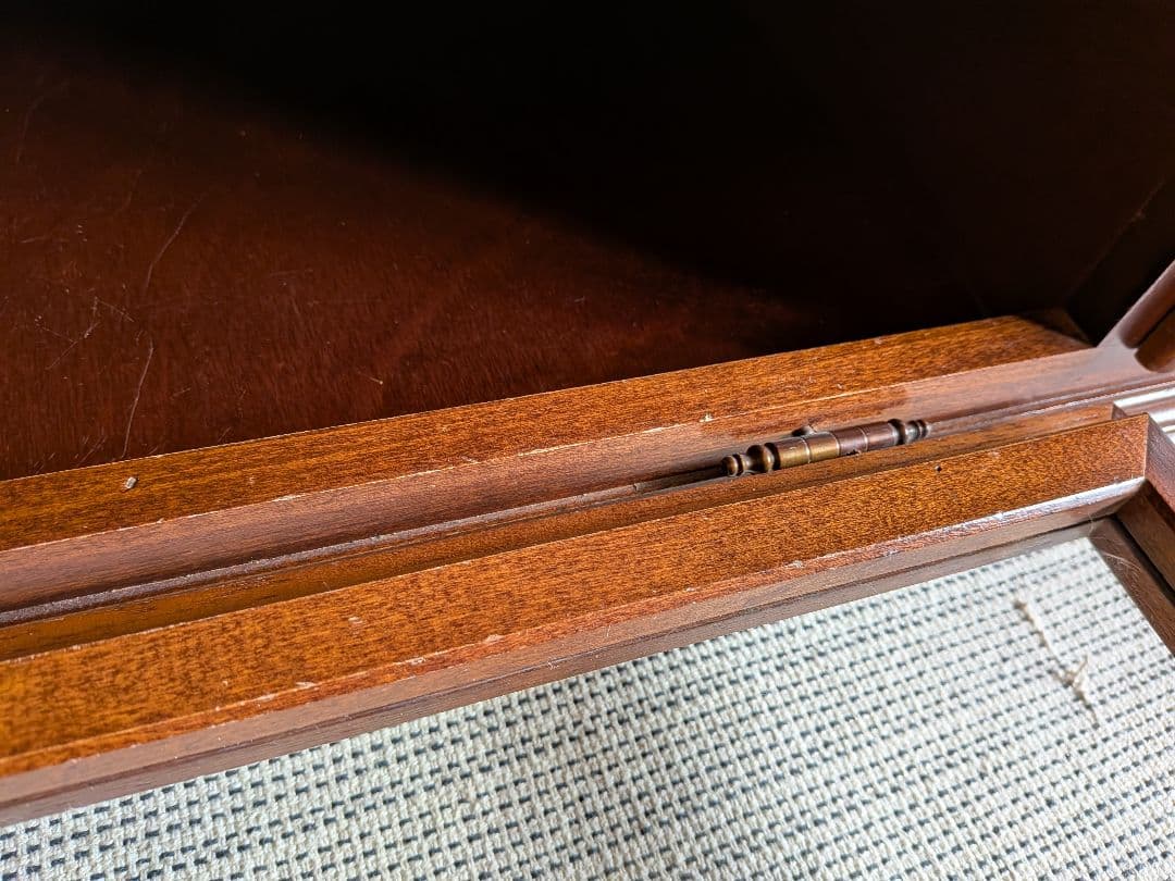 イタリア製 インポート 木製テレビ台 引き出し✕４付き