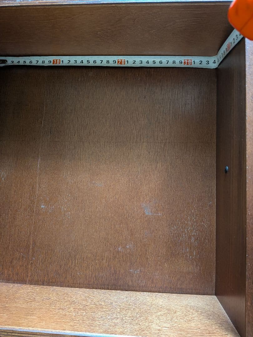 イタリア製 インポート 木製テレビ台 引き出し✕４付き