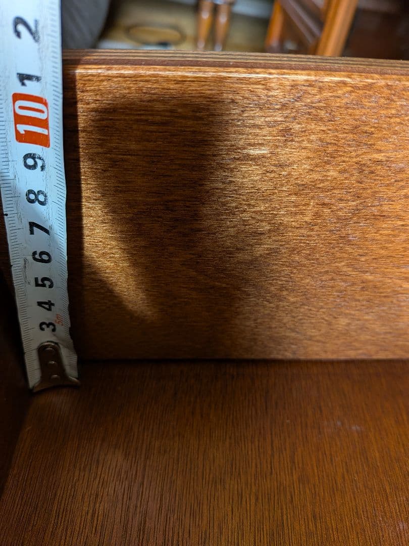 イタリア製 インポート 木製テレビ台 引き出し✕４付き