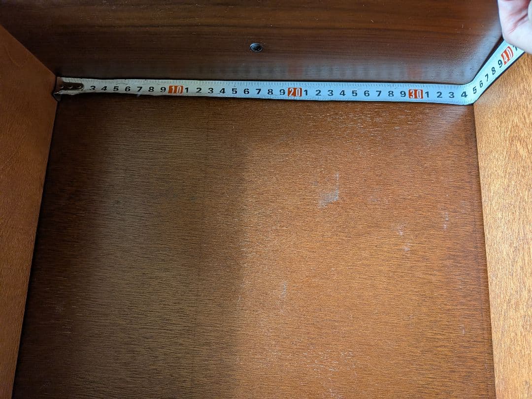 イタリア製 インポート 木製テレビ台 引き出し✕４付き