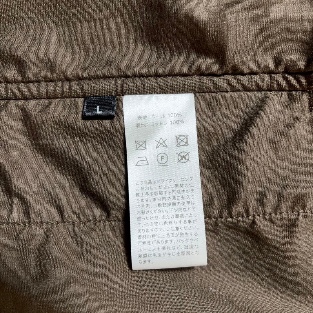 POSTALCO フリーアームボタンジャケット ソリッドウール