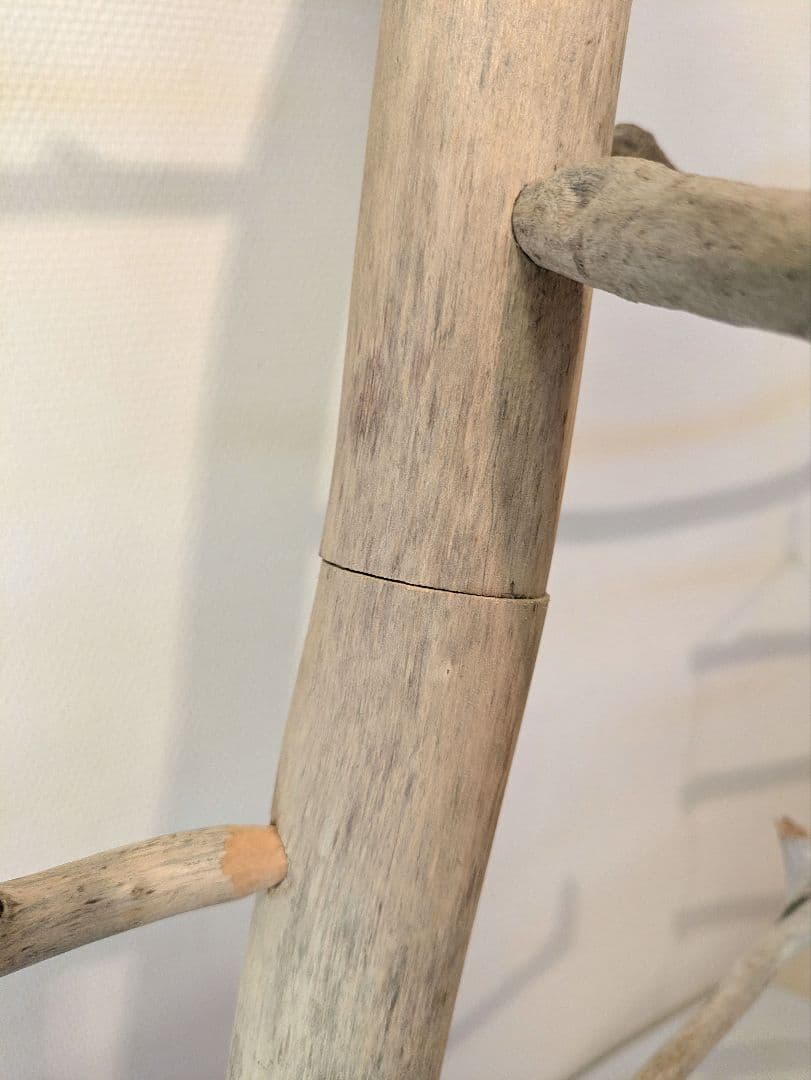 バードジム バードアスレチック 木製鳥止まり木 鳥小屋付き