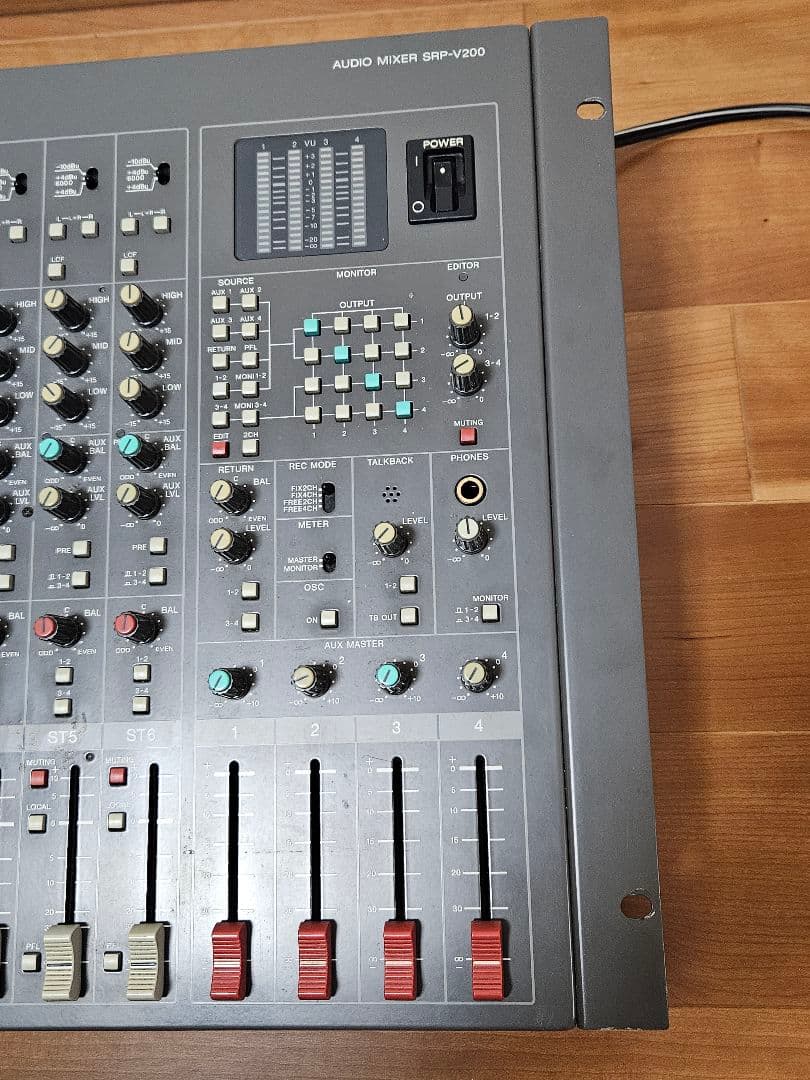 【廃盤】SONY オーディオミキサー SRP-V200