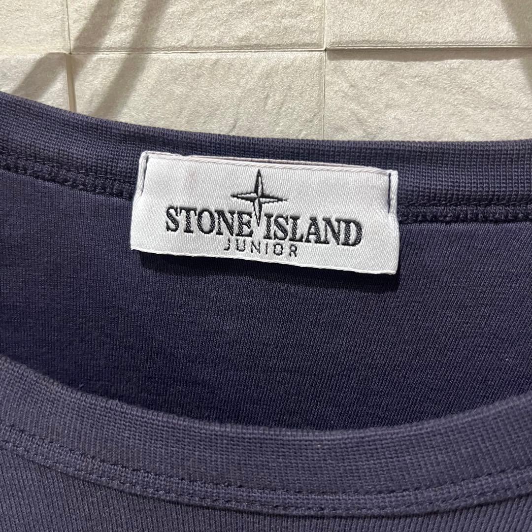 【極美品】ストーンアイランド　トレーナー　ネイビー　12year