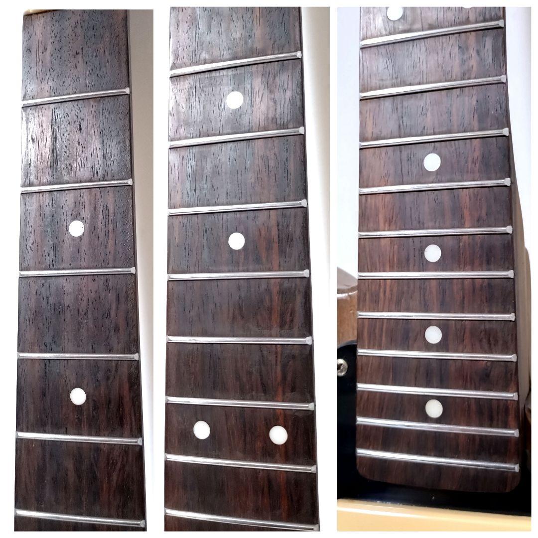 ノーブランド　テレキャスタータイプ　カスタム仕様　ナチュラルウッド　P-90