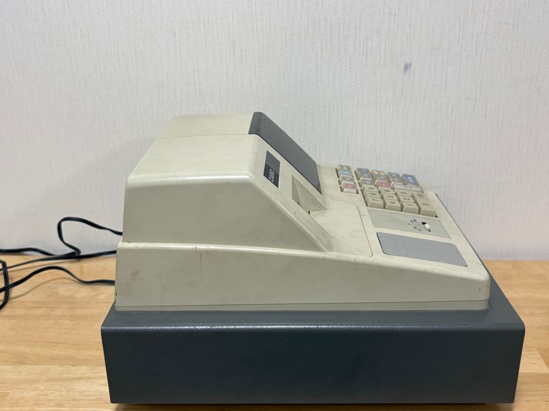 レジ カシオの電子レジスター「109ER」鍵付き