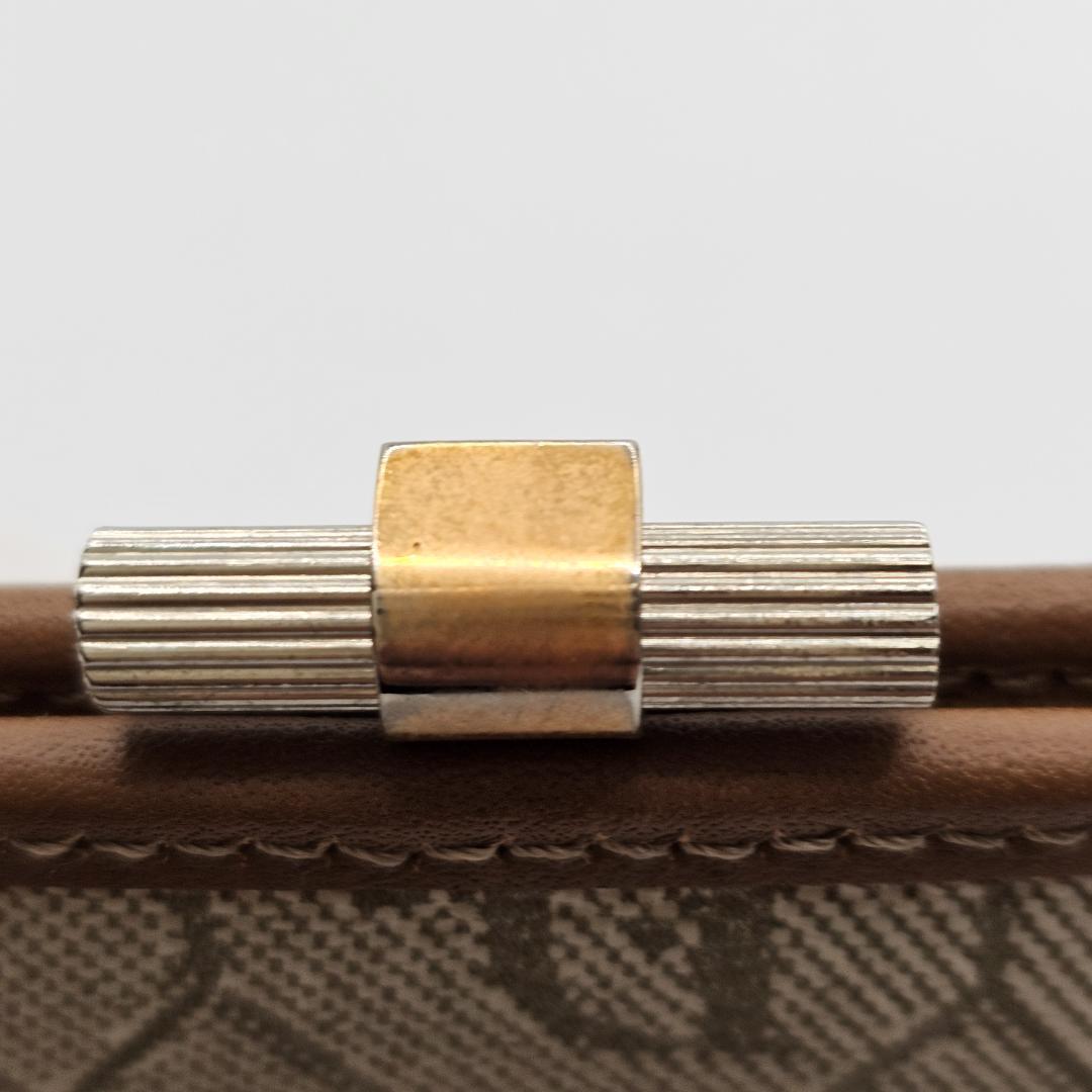 【極希少】Dior ヴィンテージ がま口財布 ハニカム柄 フランス製