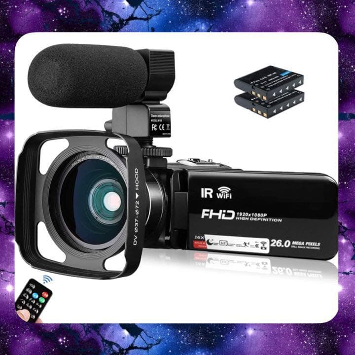 プロ仕様❣YouTube・Instagram始めるならこの1台♪❤ビデオカメラ