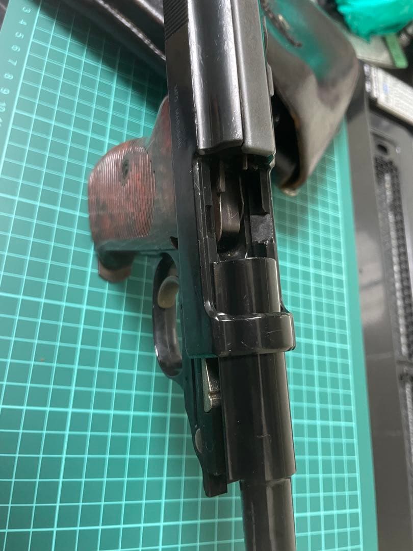 初期型 マルシン ワルサーP38スチール製　ベルリン1963刻印　ホルスター付き