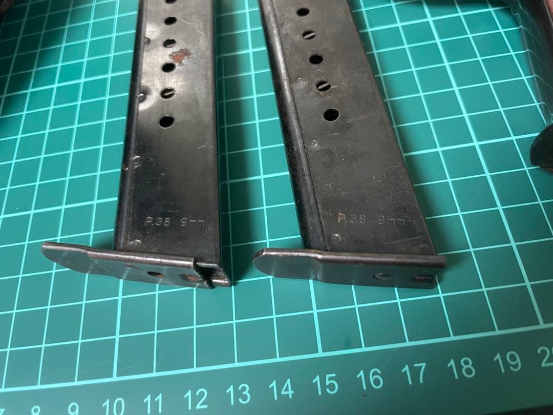 初期型 マルシン ワルサーP38スチール製　ベルリン1963刻印　ホルスター付き