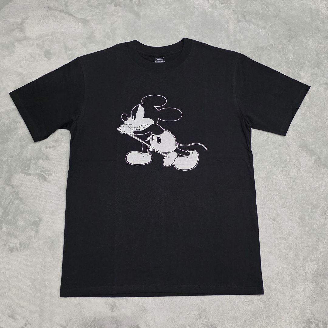 ナンバーナイン　ミッキーTシャツ　3　ブラック　ディズニー　DISNEY　レア