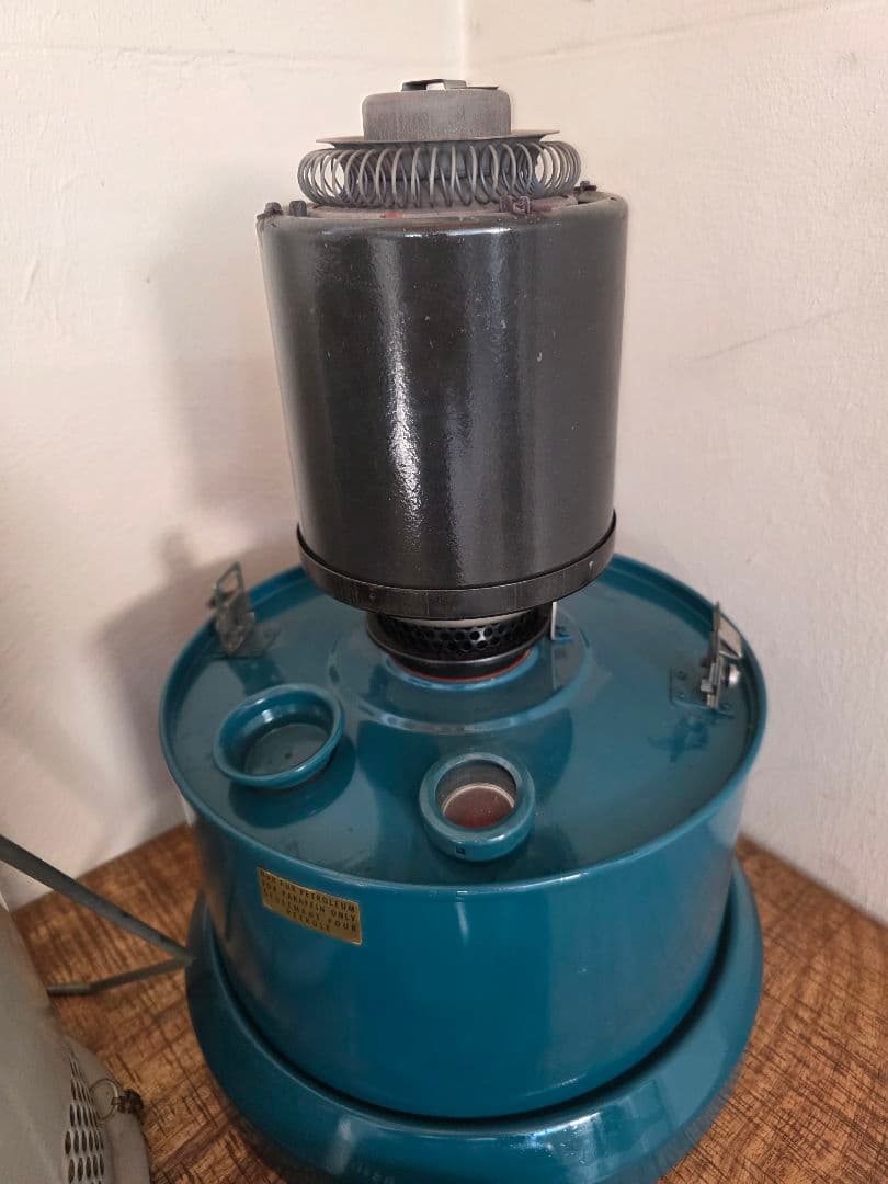 超希少 極上 美品 ビンテージストーブ デイトマー デーモン ブルー色