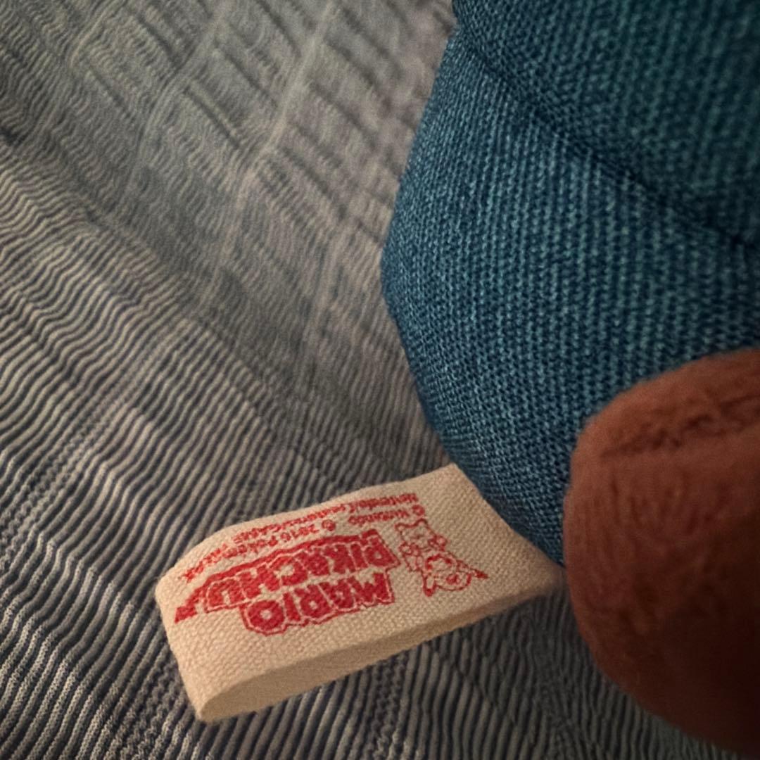 マリオピカチュウ　ぬいぐるみ