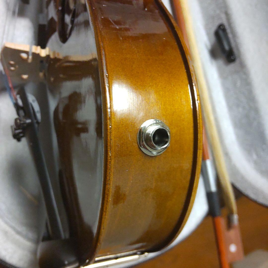 (値下げ) IRIN エレキバイオリン 4/4 フルサイズ、弓、ケース付