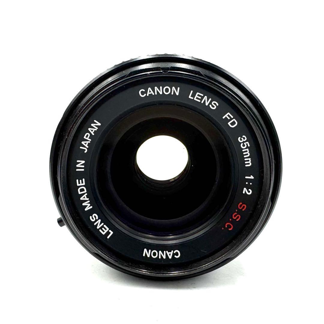 ❁希少な凹レンズ❁Canon キヤノン FD 35mm F2 S.S.C.