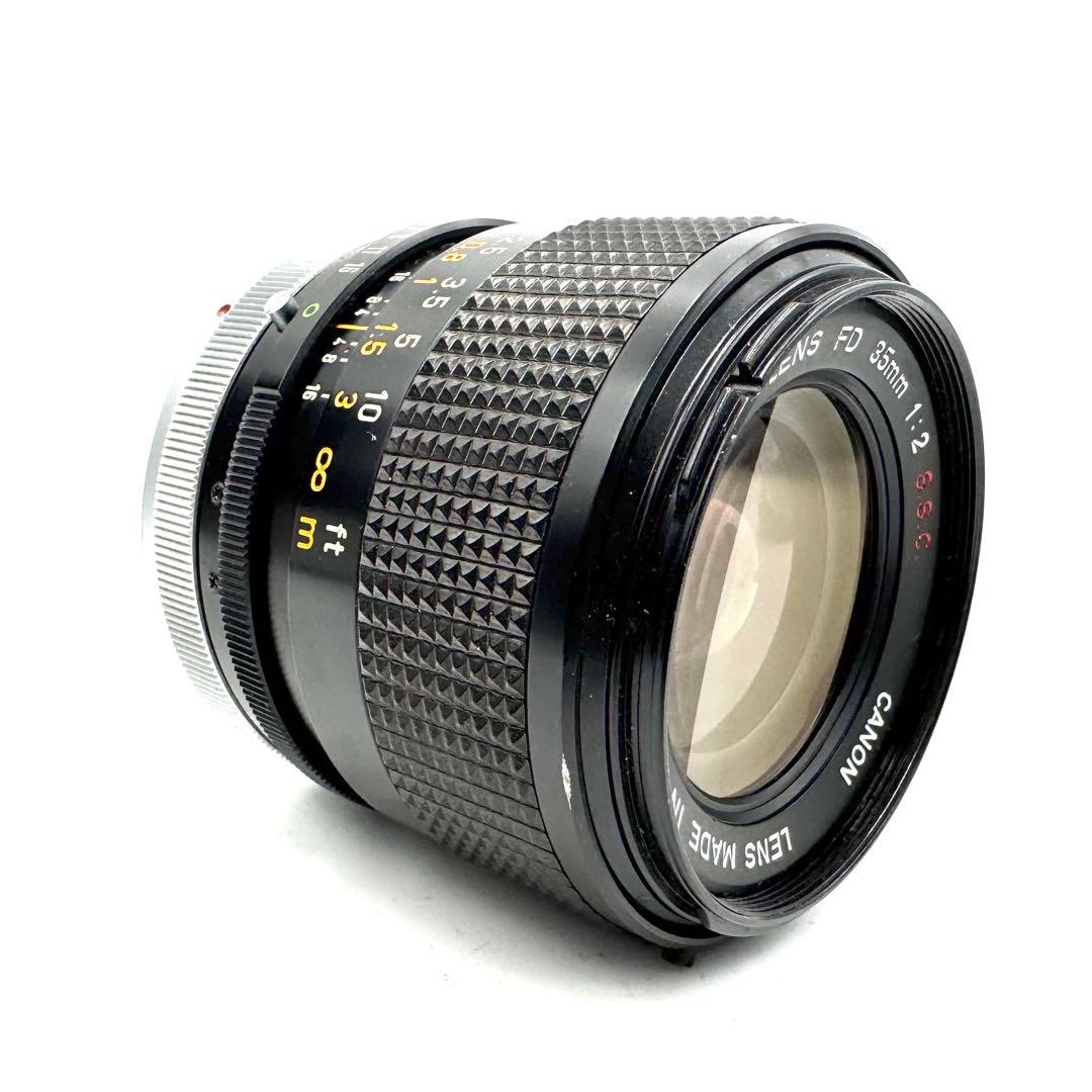 ❁希少な凹レンズ❁Canon キヤノン FD 35mm F2 S.S.C.