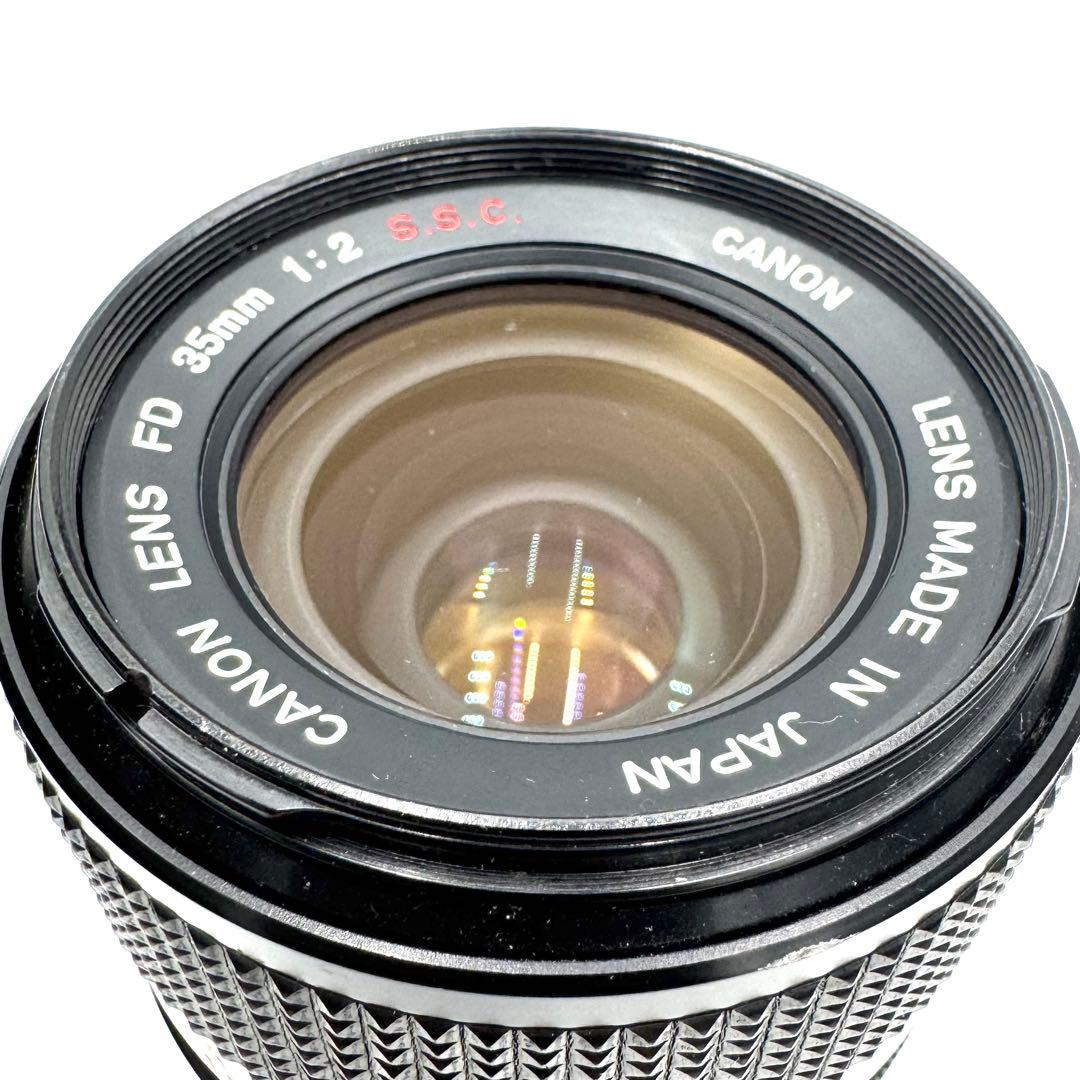 ❁希少な凹レンズ❁Canon キヤノン FD 35mm F2 S.S.C.