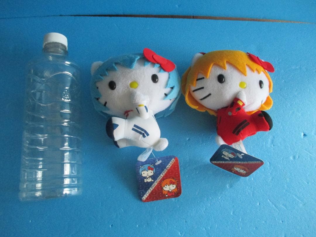 HELLOKITTY◎ハローキティ×エヴァンゲリオン綾波アスカぬいぐるみサンリオ