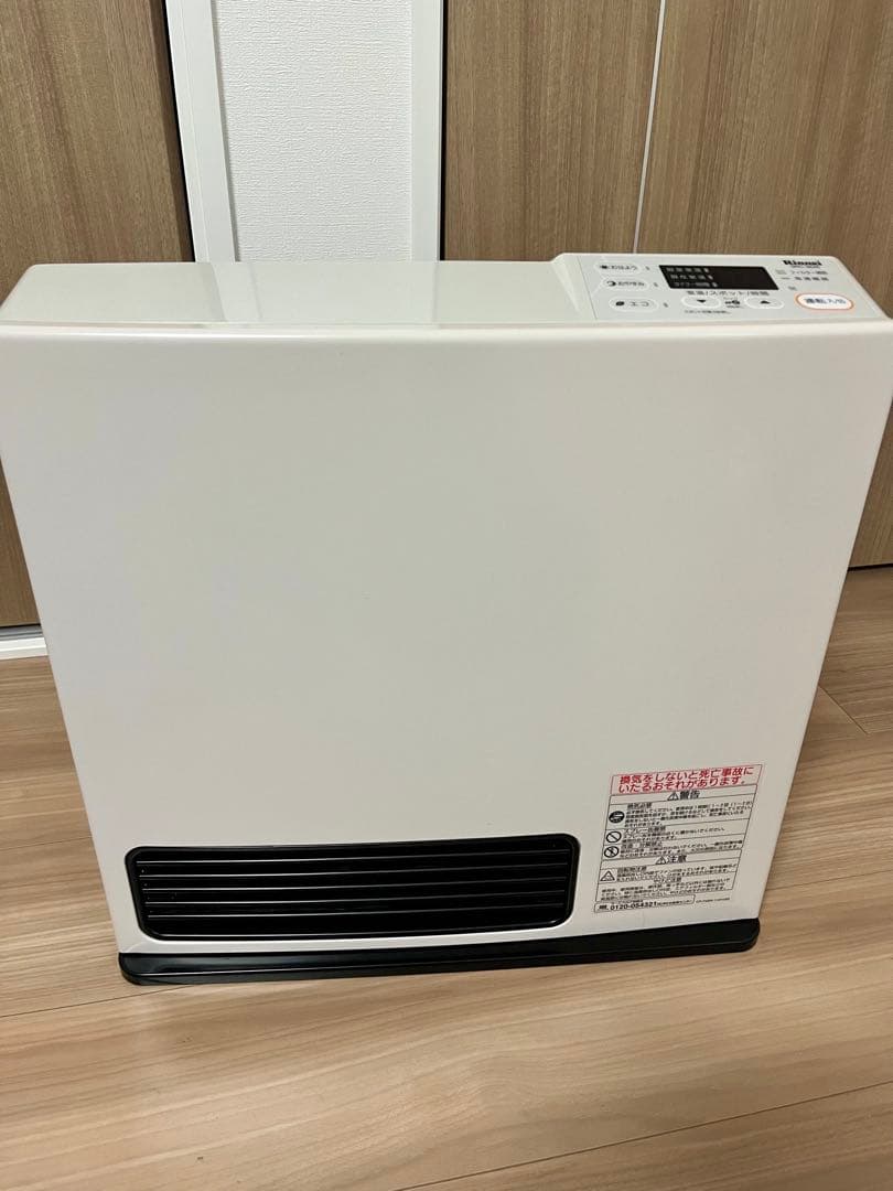美品 リンナイ　都市ガス用ガスファンヒーター　SRC-364E