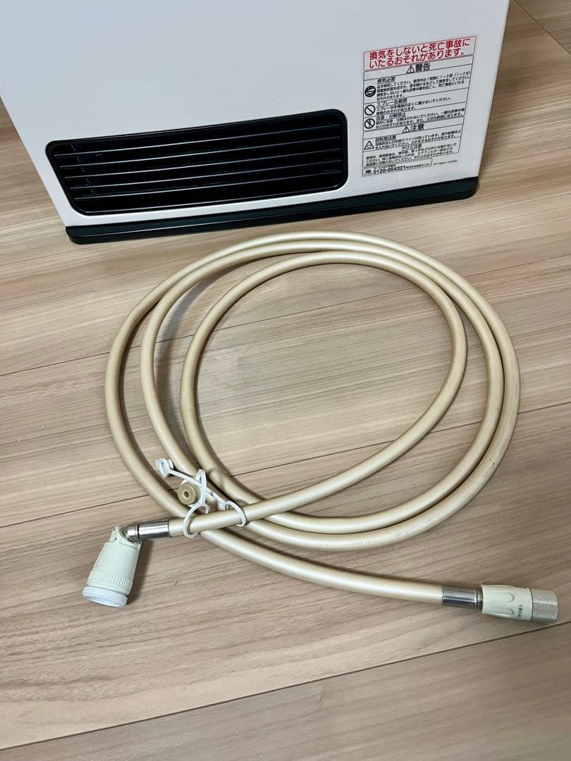 美品 リンナイ　都市ガス用ガスファンヒーター　SRC-364E