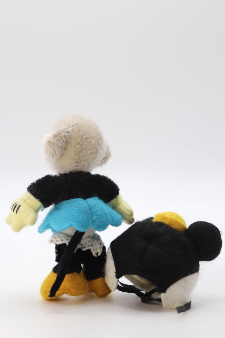 ミニーマウス被り物 可愛いミニチュアサイズのチーキー 9cm 392番