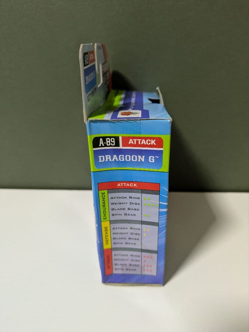 新品未開封　ドラグーンG　爆転シュートベイブレード　ハズブロ版　正規品