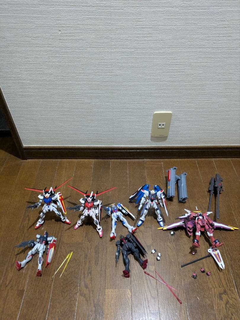 プラモデル ガンダム　ガンプラ　HG RG ジャンク　武器　完成品　まとめ売り