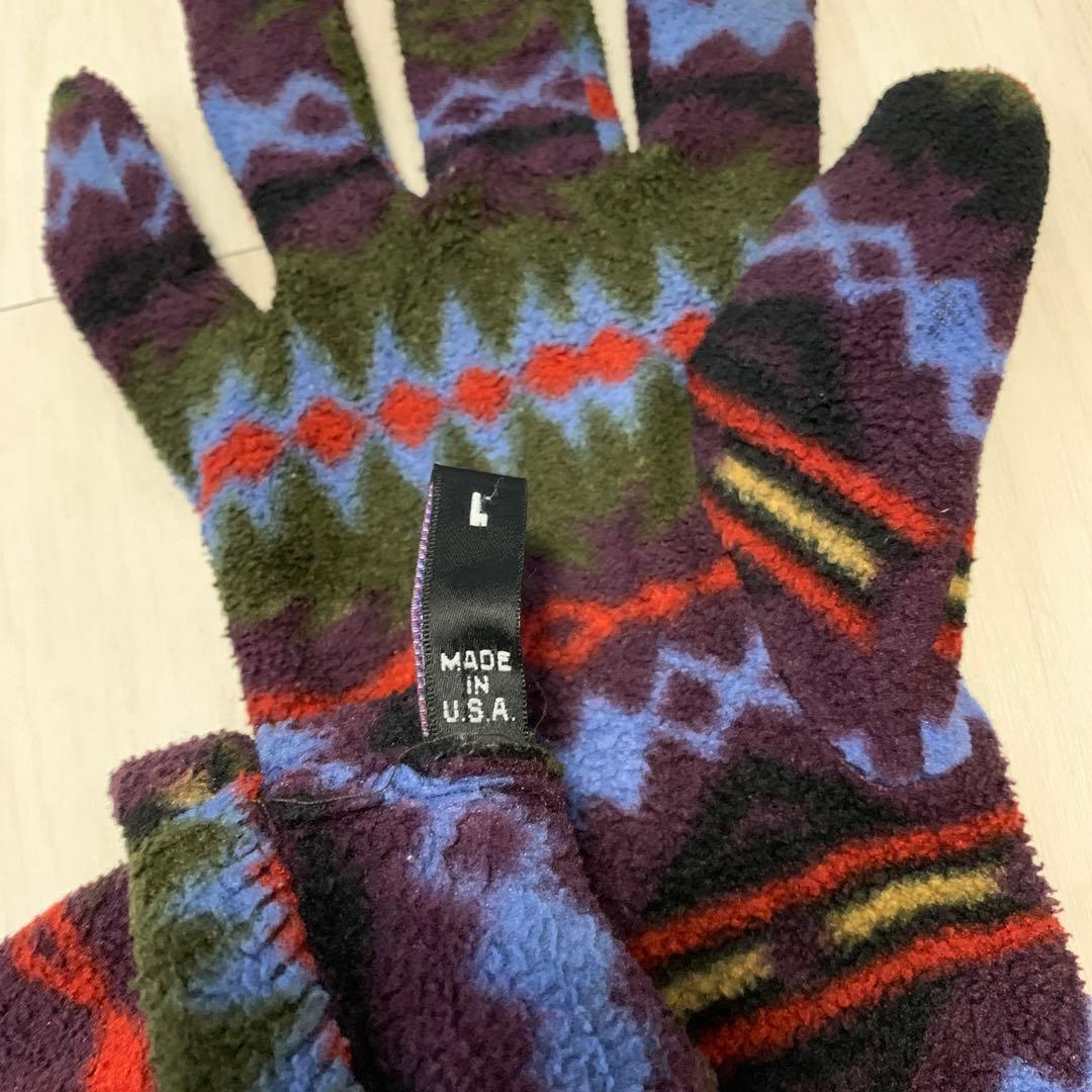 パタゴニア　90年代前期　激レア　フリースグローブ　サカジャウィアパターン