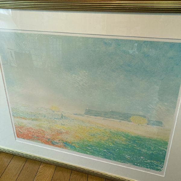 フランス 作家クロード マヌキャン作*37/170部 限定 リトグラフ サイン入