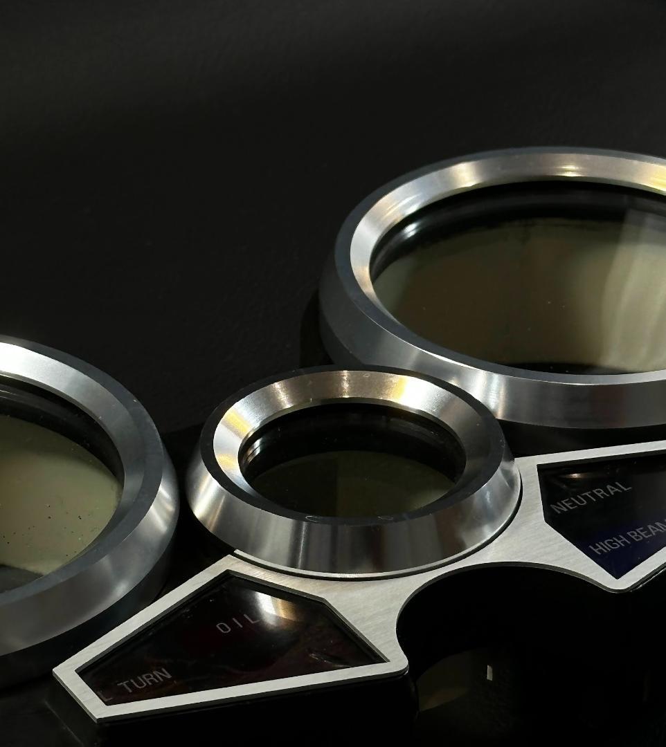 CBX400F CBX550F アルミビレット メーターリング フル m741